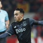 Nouri, durante un partido con el Ajax, en la pasada Europa League.