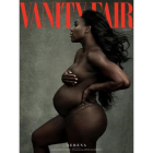 Serena Williams posa en la portada de 'Vanity Fair', fotografiada por Annie Leibovitz.