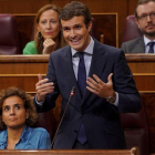 Pablo Casado, en el Congreso de los Diputados.