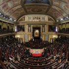Vista general del hemiciclo del Congreso.