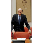 Rubalcaba, en su comparecencia en el Congreso.