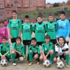 Formación del equipo del Atlético Bierzo que milita en la 2.ª División Provincial Alevín.