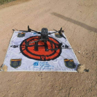 Un drón empleado en la búsqueda de los desaparecidos. DL