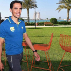 Alberto Contador, en Abu Dhabi.