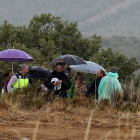 Muñoz, en la reconstrucción de los hechos el pasado día 15 de septiembre.