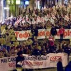 La manifestación fue multitudinaria ayer en Valladolid