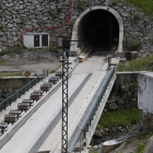 Emboquille en el túnel de la alta velocidad. ARCHIVO