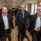 Javier Lacalle, Faustino Temprano, Juan Vicente Herrera y Agustín Prieto. SANTI OTERO
