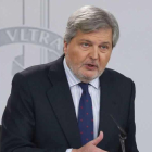 El ministro de Educación y portavoz del Gobierno, Íñigo Méndez de Vigo. PACO CAMPOS