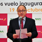 El presidente ejecutivo de Iberia, Luis Gallego, en Japón.