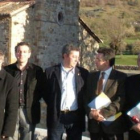 Manuel Fresno, Nicanor Sen, José Carlos de Marco, Amador Robles y José Manuel Pérez, ayer, en Ollero