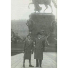 Julián de Zulueta con su padre, embajador en Berlín en 1934