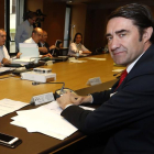 Juan Carlos Suárez-Quiñones en una reunión de Fomento