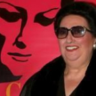 Montserrat Caballé, durante la presentación, ayer, de la película documental sobre su vida