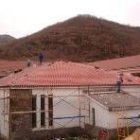 La Casa de Cultura de Sabero se encuentra en proceso de reforma de su tejado, en la actualidad
