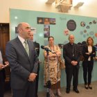 Un momento de la inauguración oficial de la muestra sobre la influencia de Gaudí.