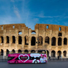 El bus turístico de Roma gestionado por Julià.