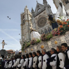 Procesión del Encuentro en León.