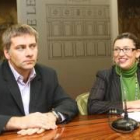 Javier García Argüello y Susana Travesí comparecieron ante la prensa