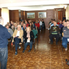 Un momento de la presentación del proyecto, ayer, en el Ayuntamiento de Boca de Huérgano.