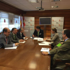El alcalde, José Miguel Palazuelo, y el consejero de Fomento avanzan en mejoras para la ciudad.