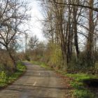 Carretera de acceso a Villanueva del Árbol. DL