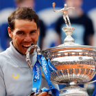 Rafael Nadal vuelve a hacer historia tras ganar su undécimo Conde de Godó. ALEJANDRO GARCÍA