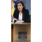 La vicepresidenta del Gobierno, Sáenz de Santamaría. ángel díaz