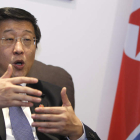 El embajador norcoreano en España, Kim Hyok Chol. JAVIER TORMO