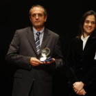 José Antonio de Paz dedicó el premio a su familia.