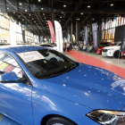 Vista de la feria de automóviles en el Palacio de Exposiciones. RAMIRO