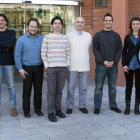 Los participantes en el proyecto, de izquierda a derecha, Rosa M. Badia, Pablo Ramírez, José Enrique Ruiz, Juan de Dios Santander, Julián Garrido, Antonio Ruiz-Falcó, Raul Sirvent, Paula Vega, Lourdes Verdes-Montenegro y Susana Sánchez.