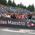 El Mundial de motociclismo ha despedido hoy al maestro Ángel Nieto con un minuto de silencio