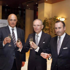 Josep Oliu, Ignacio Herrero y Pablo Junceda, en una imagen de archivo.