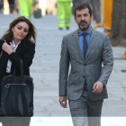El jefe de los Mossos, Ferran López, esta mañana llegando al Tribunal Supremo.
