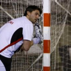 El croata Igor Kos trabajó ayer al mismo ritmo que sus compañeros en la sesión de entrenamiento