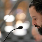 eL PRESIDENTE NACIONAL DE VOZ, SANTIAGO ABASCAL