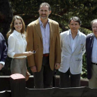 El ministro de Agricultura, los príncipes, y los presidentes de Madrid y Castilla y León.