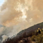 El incendio de Boca de Huérgano arrasó más de un centenar de hectáreas. ATBRIF