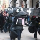 En el entierro de la sardina participaron varios grupos de lloronas que animaron la fiesta