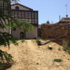 Parte trasera del jardín de la Casa Panero. DL