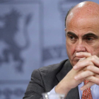 El ministro de Economía, Luis de Guindos.