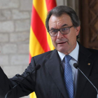 El presidente catalán, Artur Mas, se pronunció ayer sobre la sentencia del Constitucional.