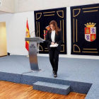 La presidenta de las Cortes de Castilla y León, Silvia Clemente, ha anunciado este jueves que deja su cargo y el PP,