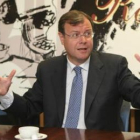 Antonio Silván, en una imagen de archivo, durante un desayuno de prensa.