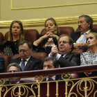 Javier Lacalle, Germán Barrios y el presidente del TSJ de Castilla y León, José Luis Concepción. S. O.