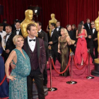 Elsa Pataky, embarazadísima, junto a su esposo, en la ceremonia de los Oscar.