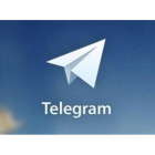 Logo de la aplicación de mensajería instantánea Telegram.