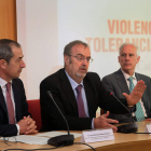 Bilbao, Rey y González durante las jornadas. BRÁGIMO