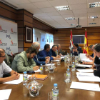 Reunión de ayer del consejero con Opas y cazadores. DL